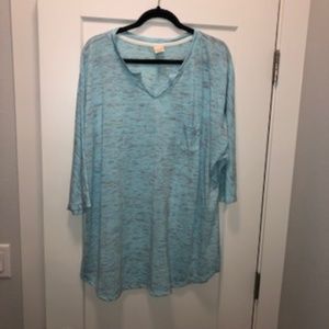Faded Glory knit tunic 3X